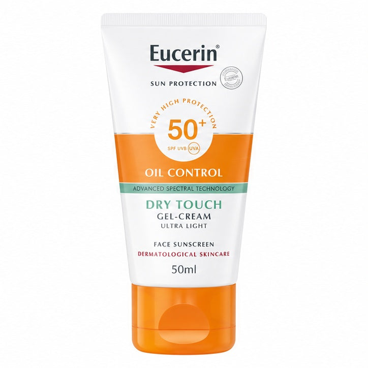 EUCERIN SUN FACE OIL CONTROL DRY TOUCH GEL-CREAM SPF 50+ (50ML)  (NB)