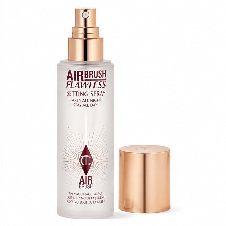 CHARLOTTE TILBURY AIR BRUSH FLAWLESS SETTING SPRAY 100ML (BN)