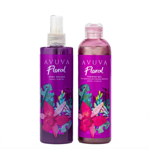 AVUVA Floral Set( Body Splash + Shower gel)