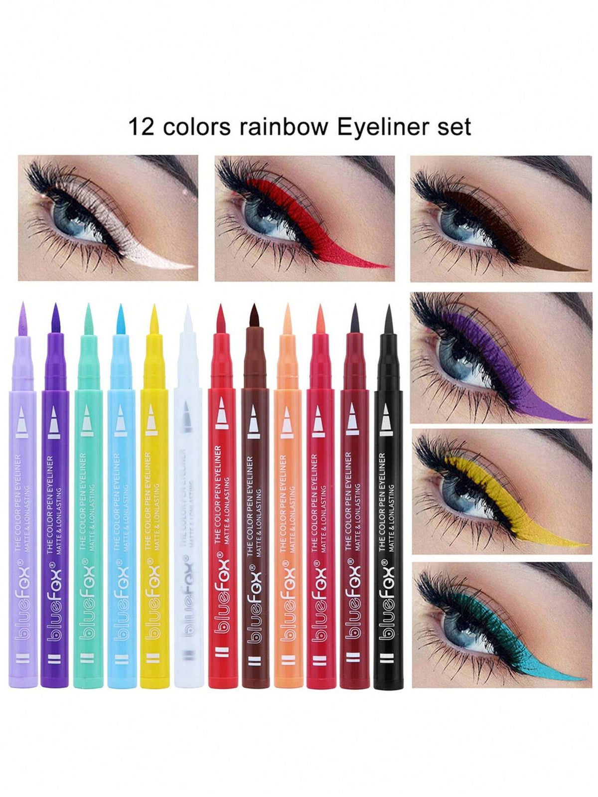 BlueFox Eyeliner Set 12Pcs