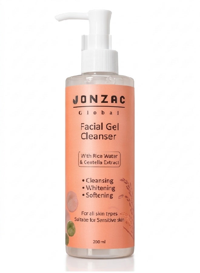 JONZAC GLOBAL FACIAL GEL CLEANSER 200ML