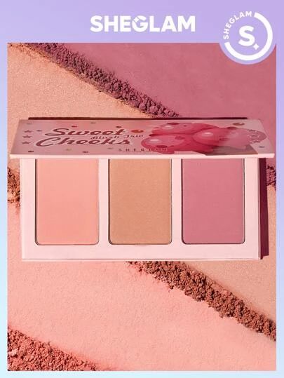 SHEGLAM BLUSH TRIO SWEET CHEEKS ENAMORED