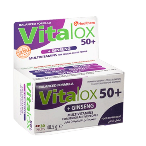 VITALOX MULTIVITAMINS +50 30TAB OFFER 2 FOR 599 INSTEAD OF 780