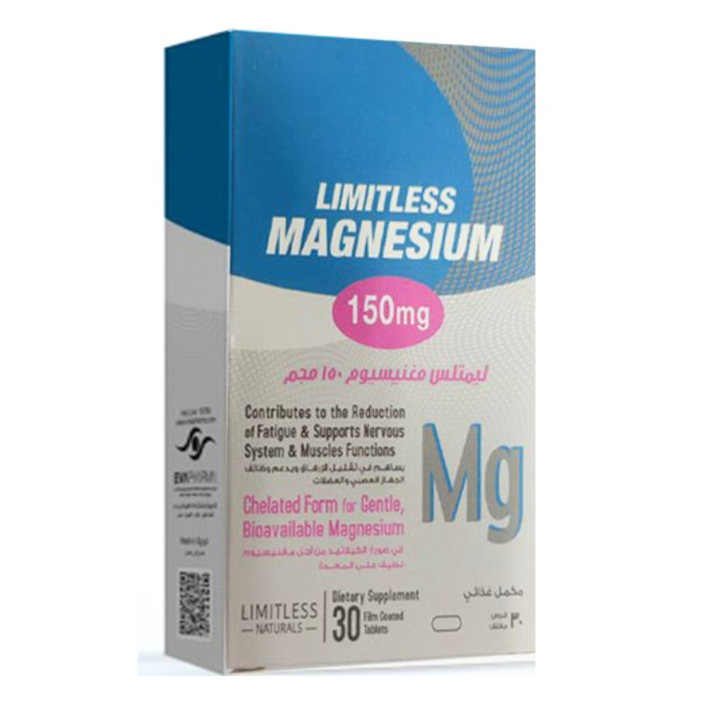 LIMITLESS MAGNESIUM 150 MG 30 TAB.