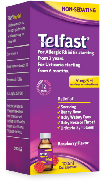 Telfast Ped 100Ml Susp N.P