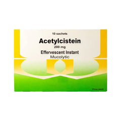 Acetylcisteine 200 Mg 10 Sachets N.P