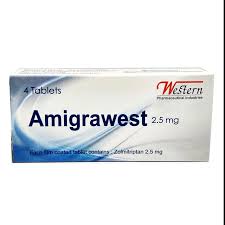 Amigrawest 2.5 Mg 4 Tab