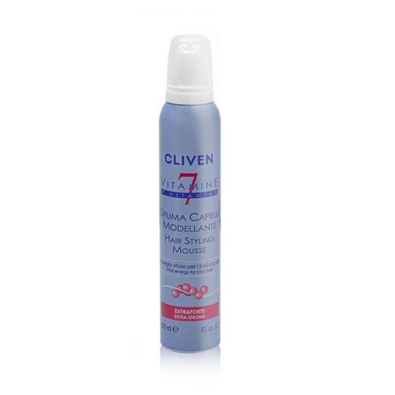 Cliven Mousse Vita Spuma Capelli Estra Forte Strong 200 Ml 0