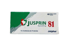 Jusprin 81 Mg 60 Tab