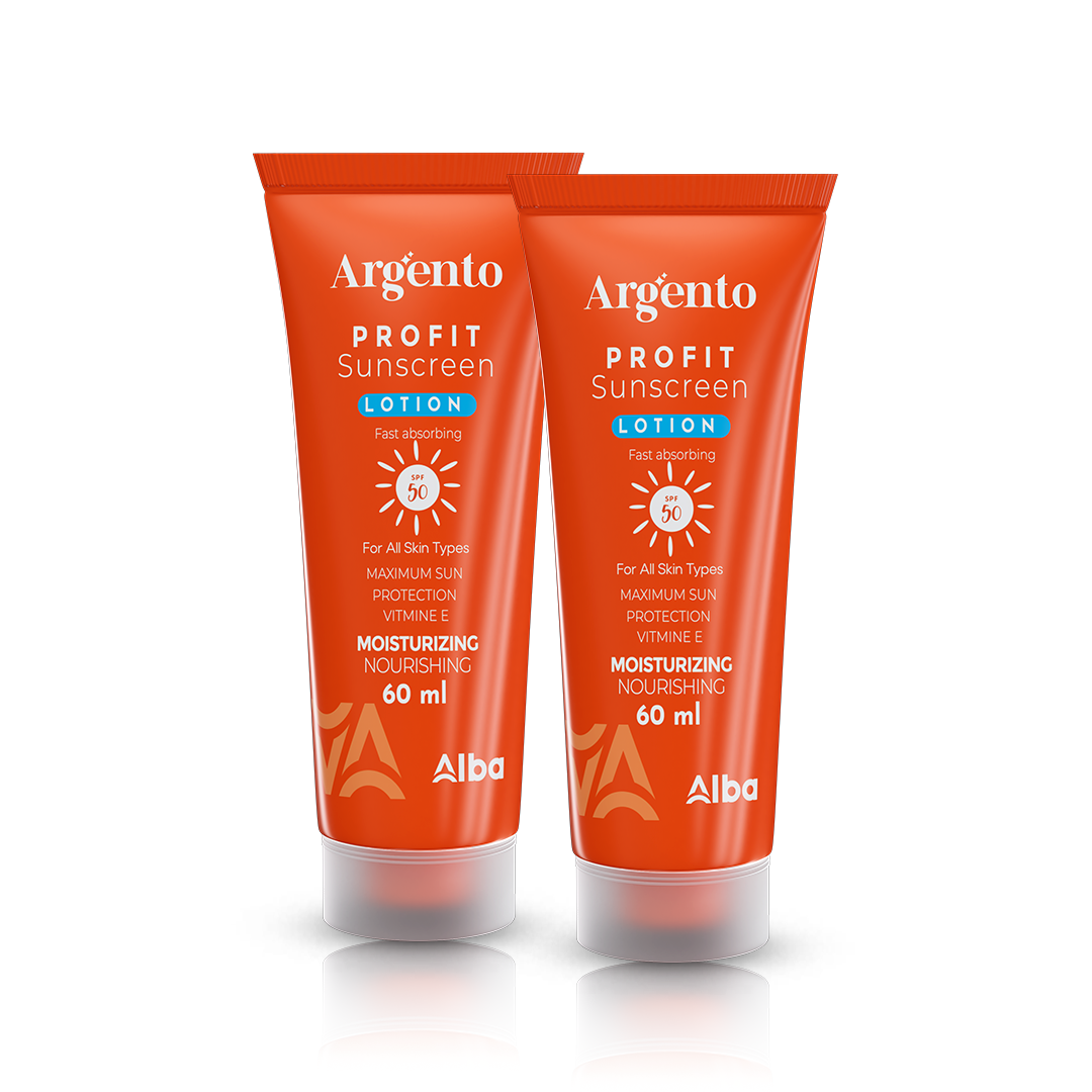 ARGENTO SUN SCREEN LOTION SPF50 60ML 1 + 50% OFF