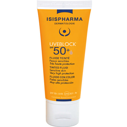 ISIS UVEBLOCK SPF50+ Fluid Light Tinted 40Ml