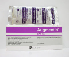 Augmentin 625Mg 10/Tab