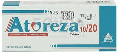 Atoreza 10Mg/20Mg 21 Tab