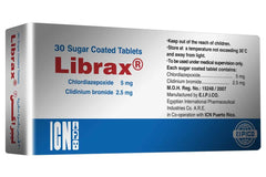 Librax Sugar Coated 30/Tab N.P