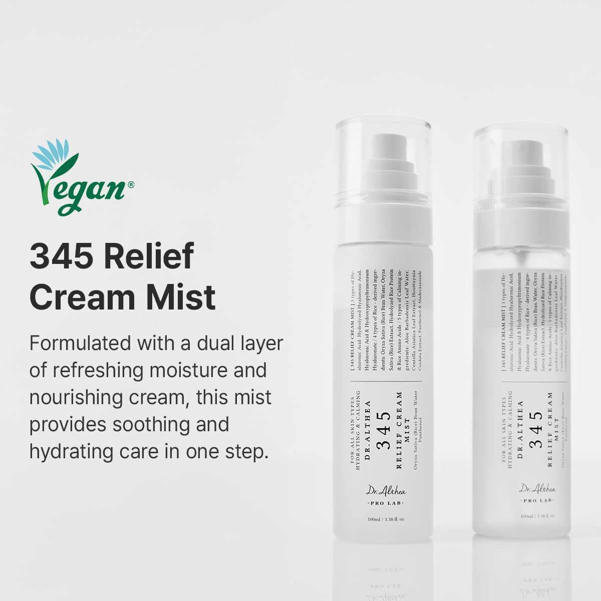 DR, ALTHEA 345RELIEF CREAM MIST 100ML (NB)