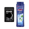 CLEAR DEEP CLEANSE 600ML+AXE BLACK 17 ML