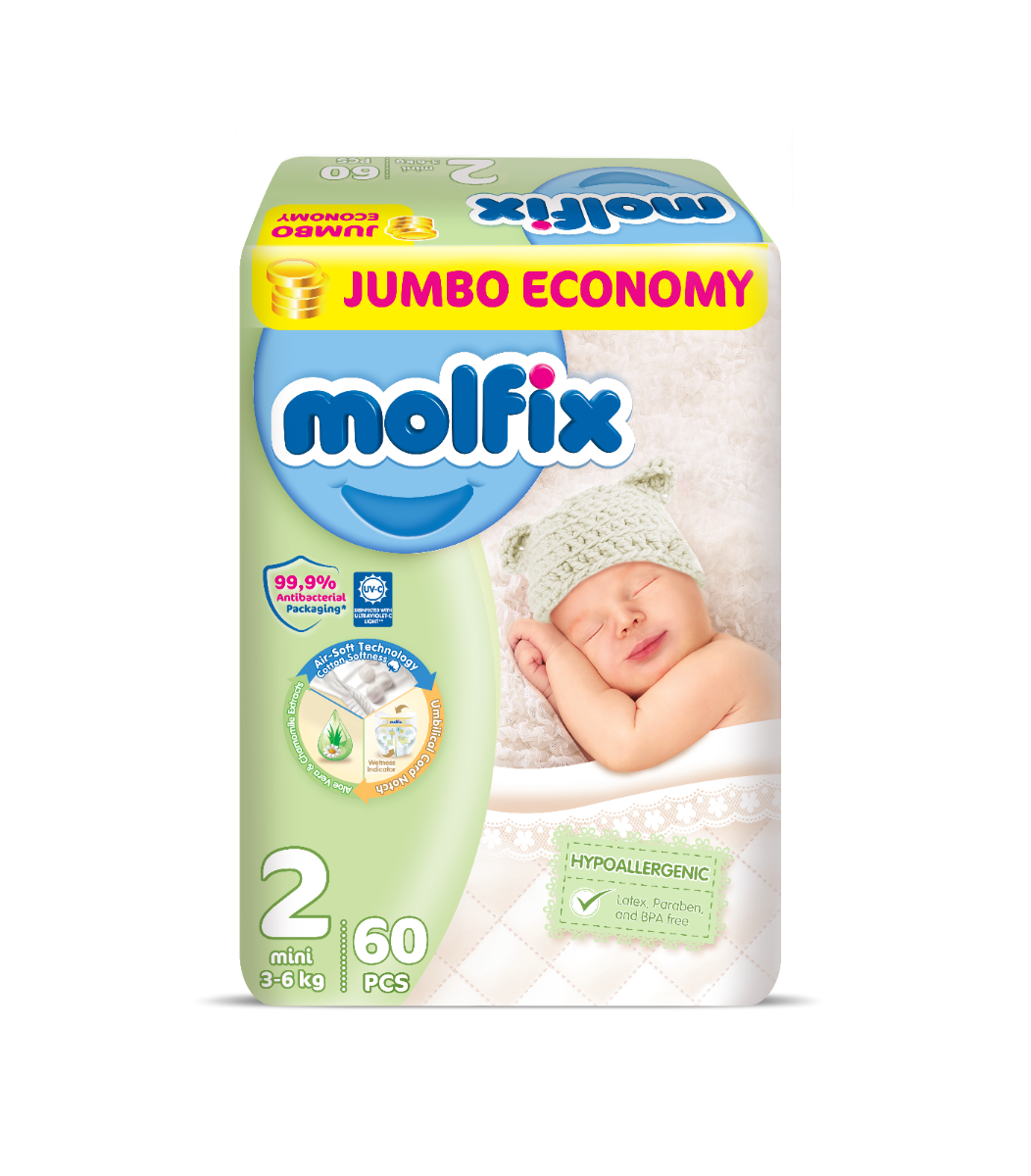 MOLFIX NO (2) 60 PCS