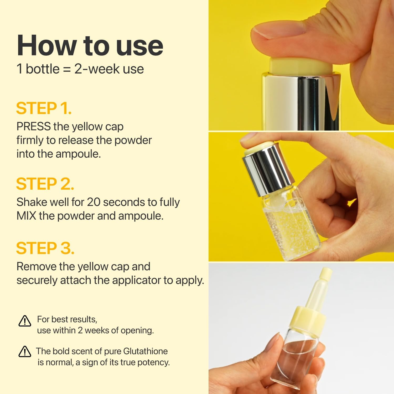 NUMBUZIN NO.5 GLUTATHIONE ΤΧΑ ADVANCED DARK SPOT AMPOULE CONCENTRATE  (NB)