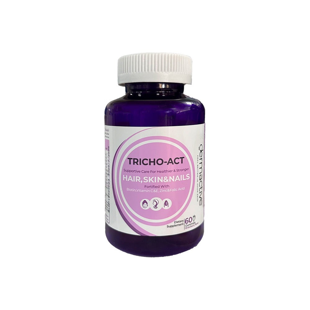 DERMACTIVE TRICHO-ACT SUPPLEMENT 60GUMMIES