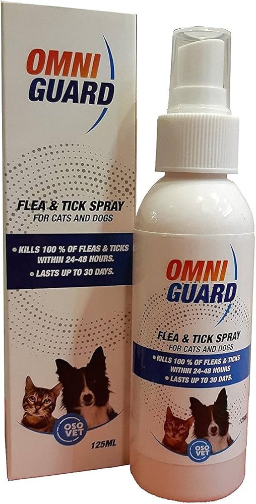 OMNI GUARD FLEA TICK SPRAY 125ML