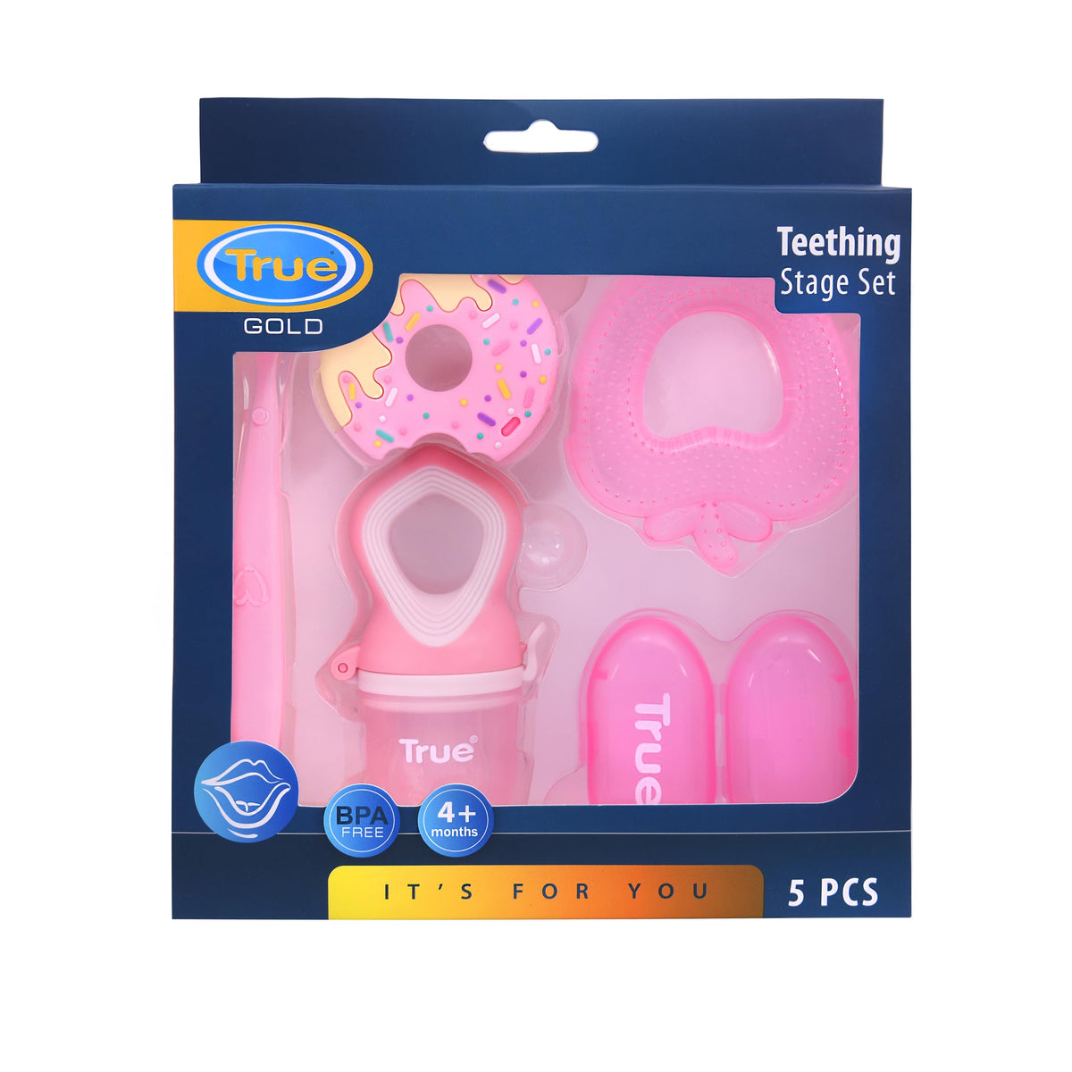 TRUE GOLD TEETHING STAGE SET 5PC(2024132)