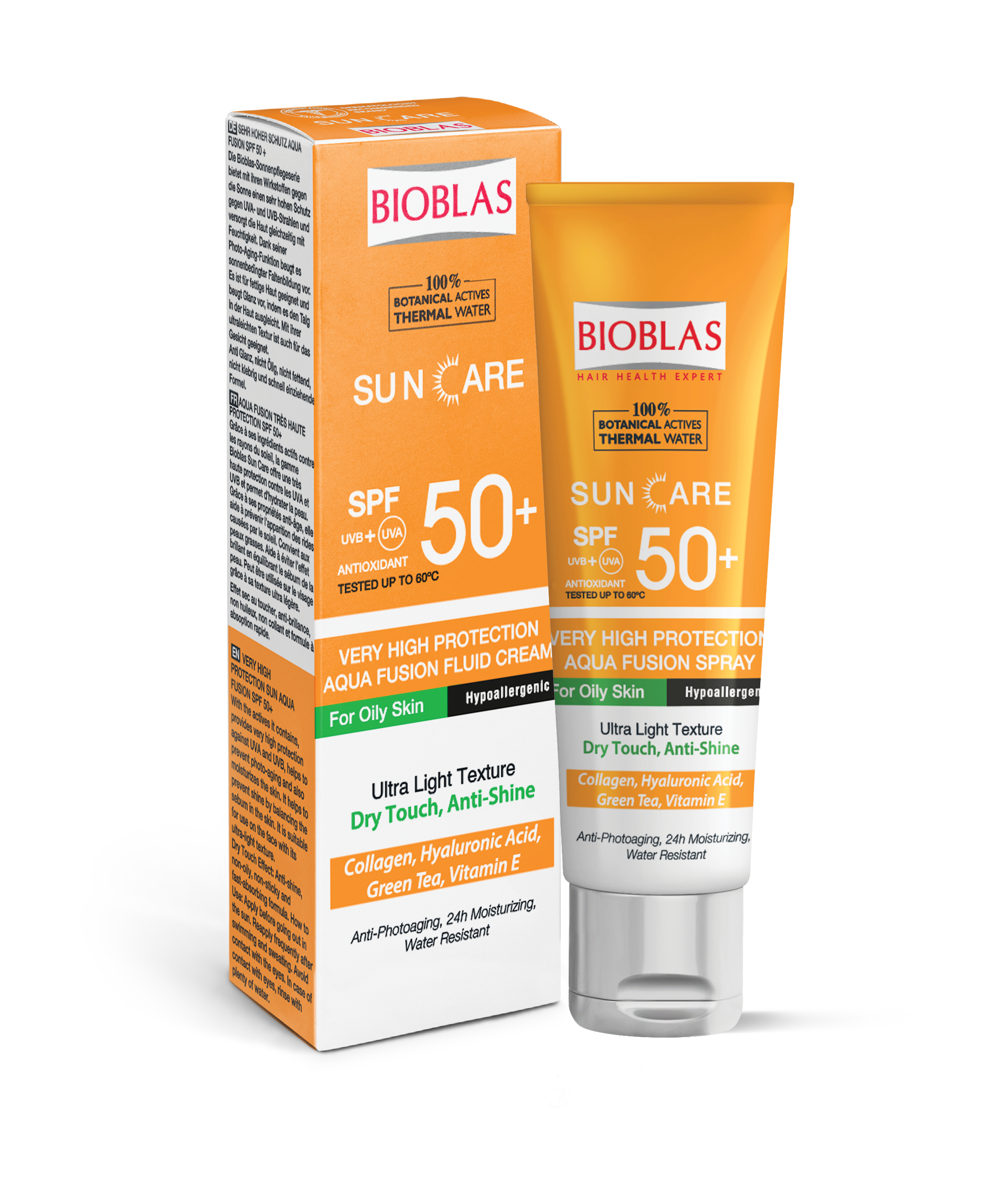 BIOBLAS SUN SCREEN DRY TOUCH&ANTI SHINE 50ML