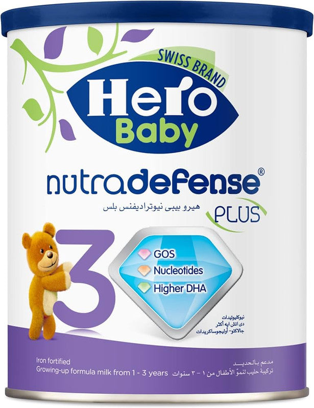 Hero Baby Nutradefense (3) Plus  Milk 400 Gm