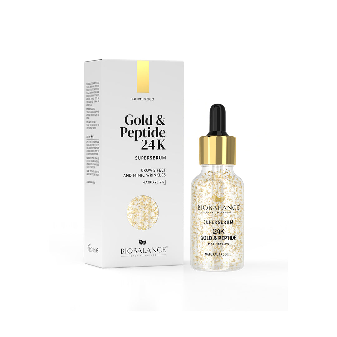 BIOBALANCE GOLD&PEPTIDE 24K SERUM