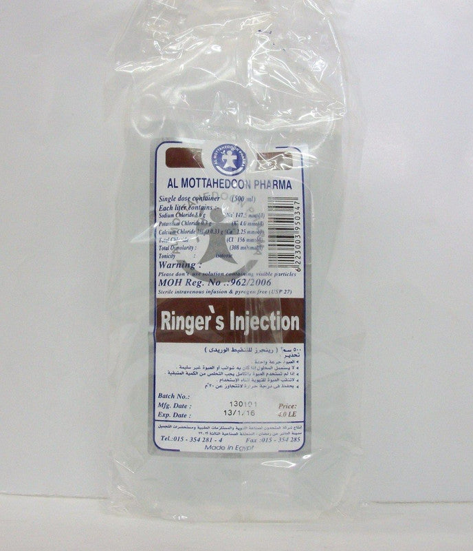 Ringer (Mottahedoon) I.V. Inf. 500 Ml