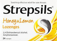 Strepsils Honey&Lemon 24Lozen Off (120)