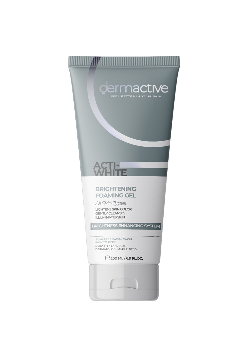 Dermactive Acti-White Brightening Foaming Gel 200 Ml