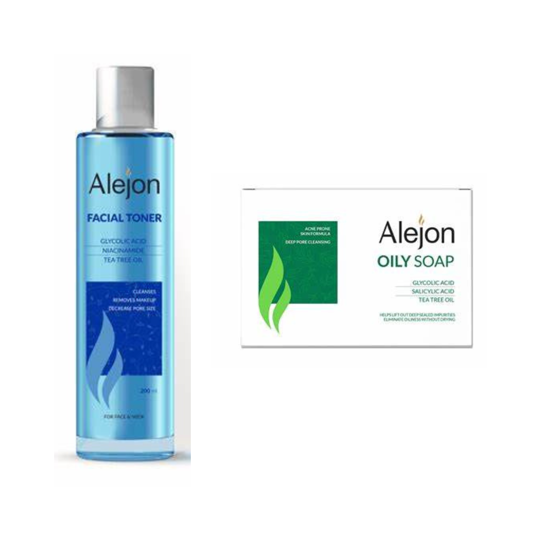 Alejon Facial Toner 200ML+SOAP 100GM