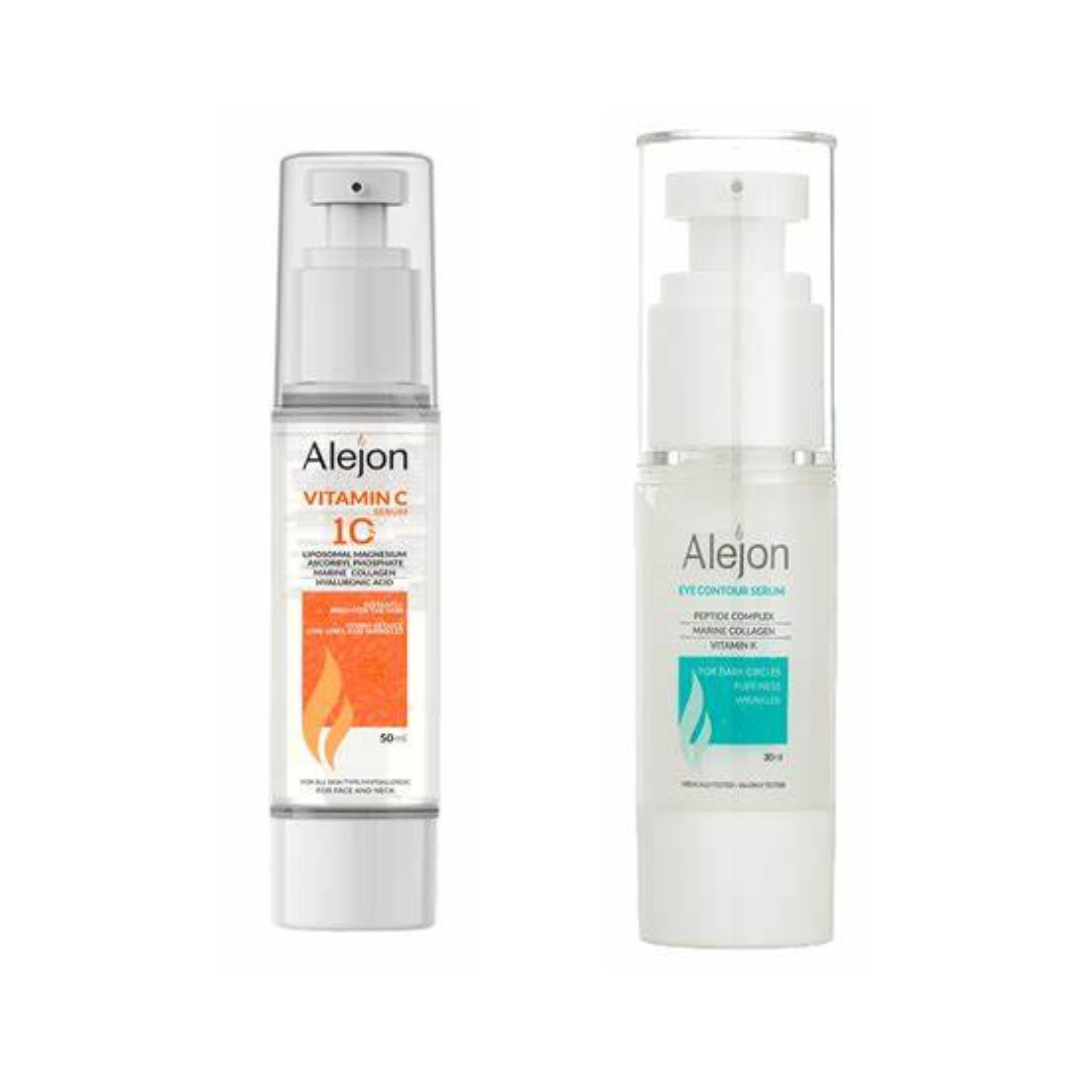 Alejon Vitamin C 10% Serum+Eye Contour Serum 30ML