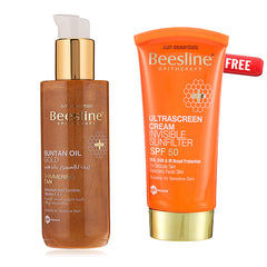 BEESLINE CREAM INVISIBLE+ Sun Tan OIL GOLD OFFER