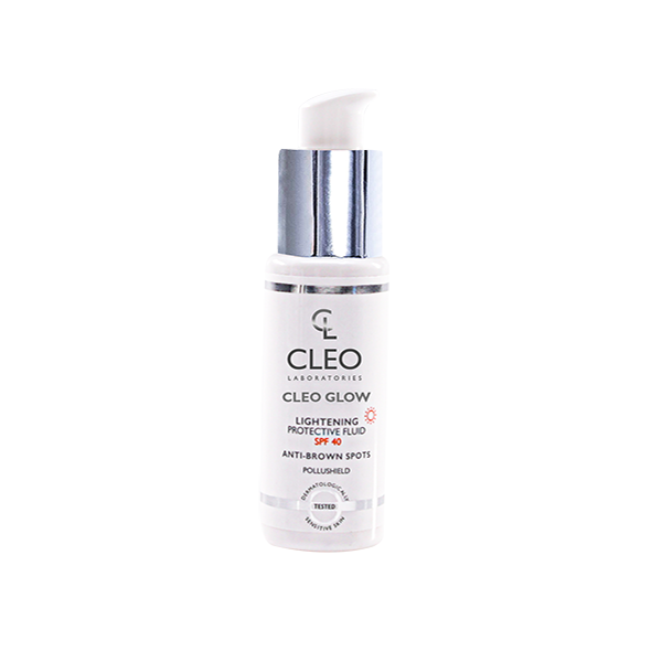 CLEO GLOW LIGHTENING FLUID SPF40 . 50ML