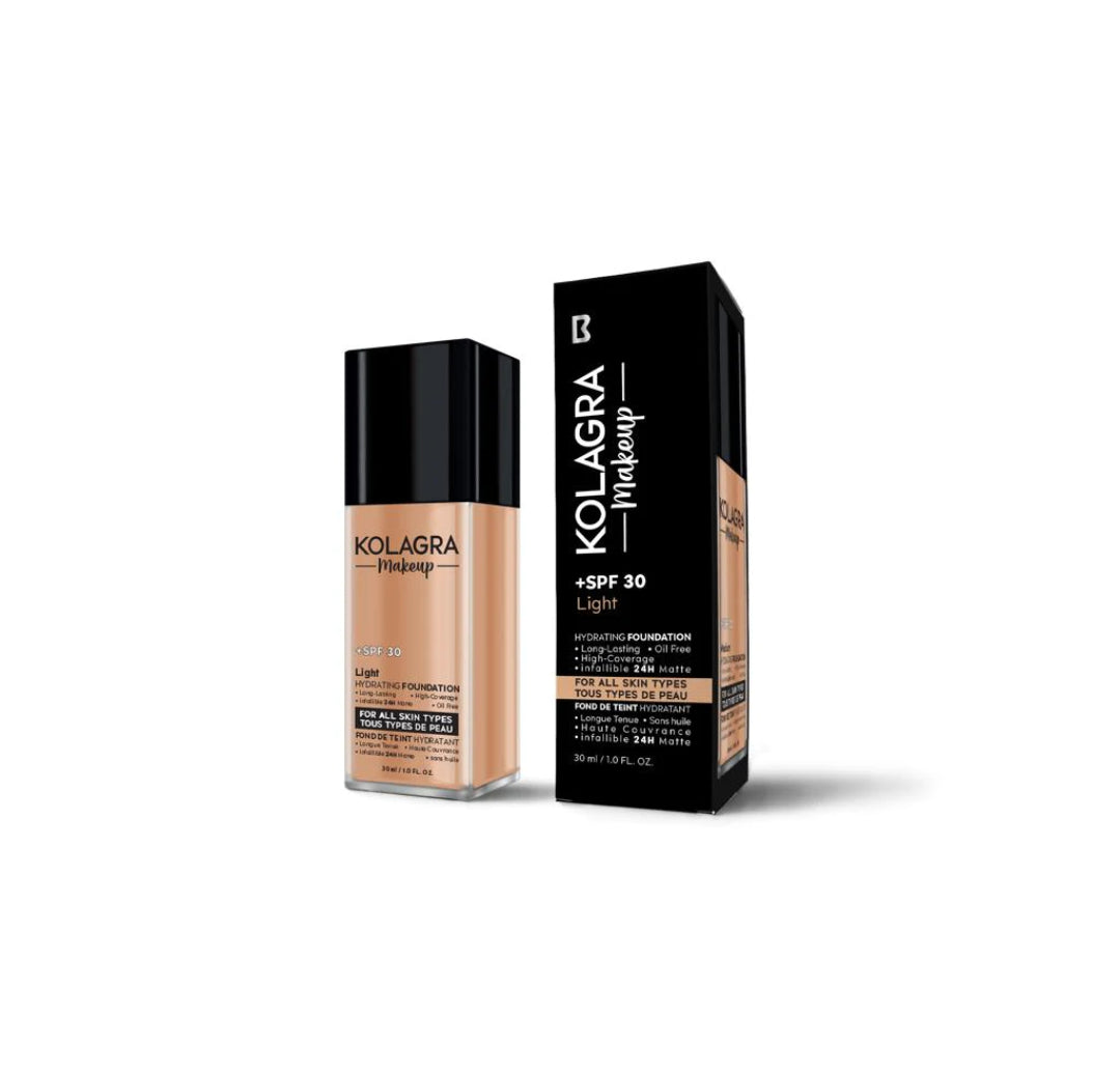 kolagra makeup Foundation SPF30+ Light 30ML