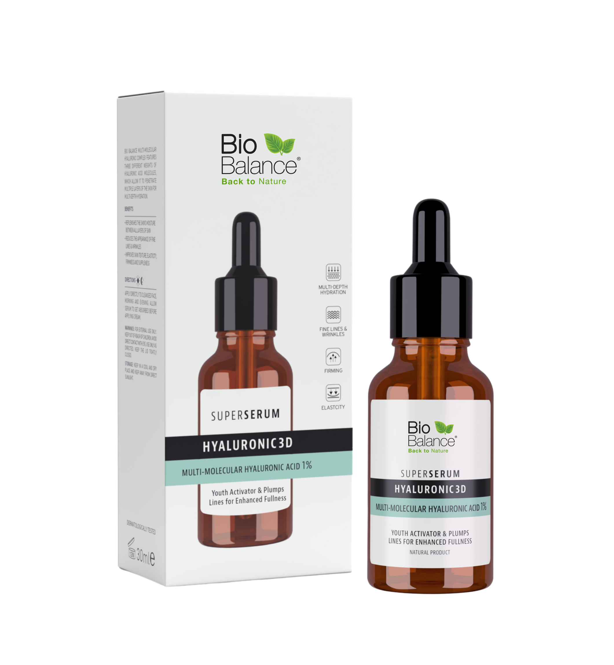 BIOBALANCE HYALURONIC 3D SERUM 20ML