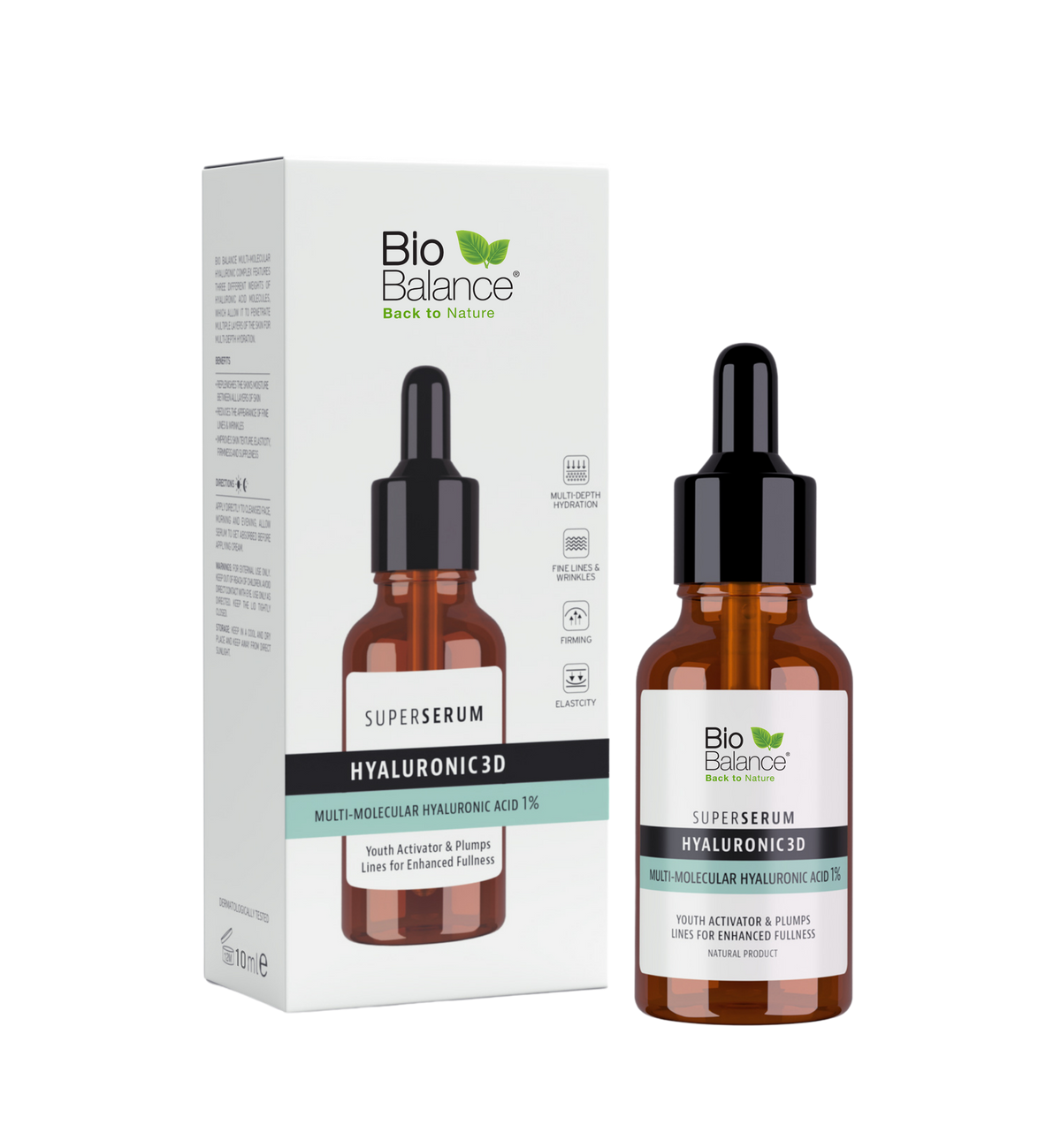 BIOBALANCE SUPER SERUM HYALURONIC 3D 10ML