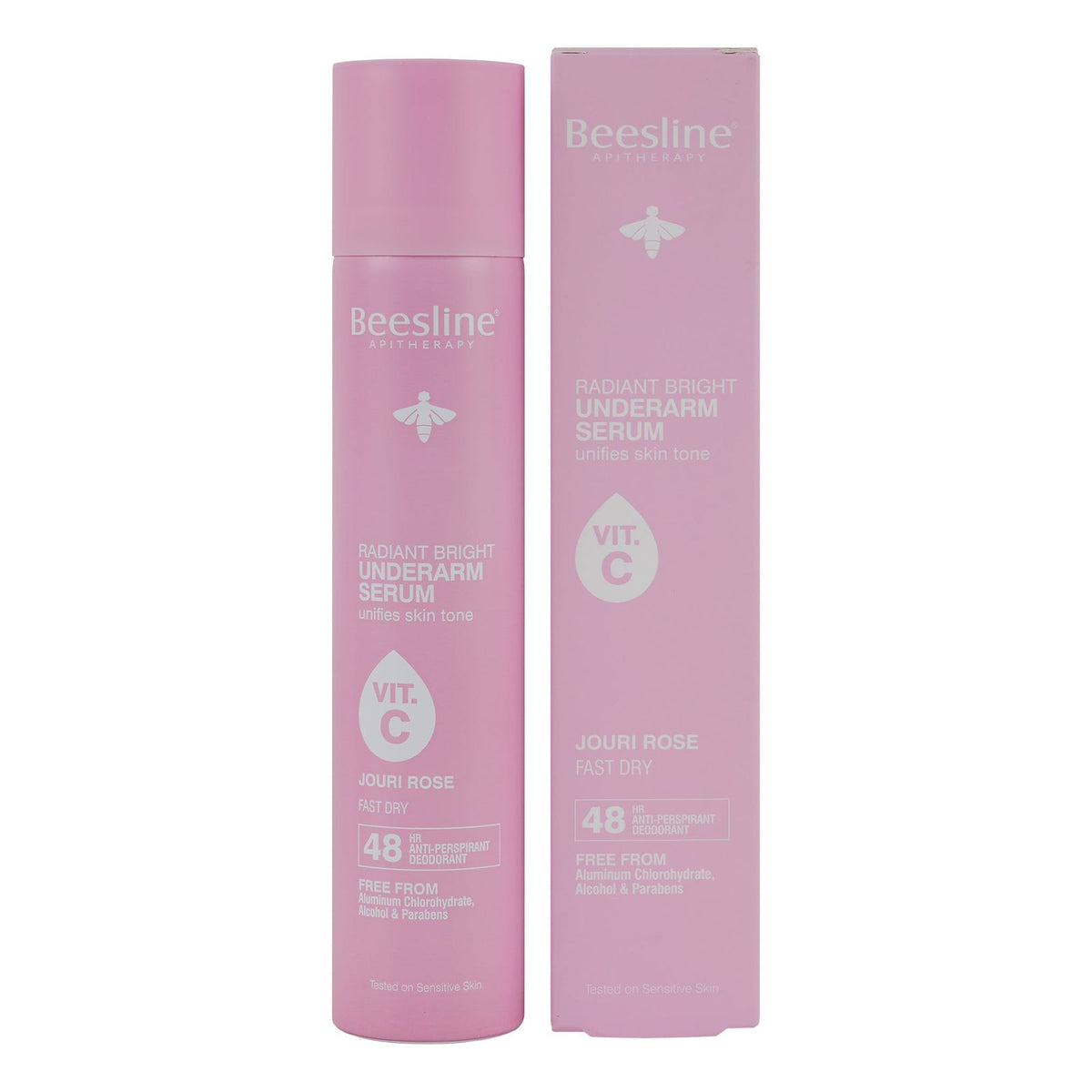 BEESLINE UNDERARM SERUM JOURI ROSE SPRAY 150ML