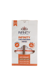 INFINITY CARE SPF50 TINTED LOTION 60ML 1+1 OFF