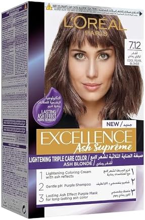 Loreal Excellence 7.12 ÕÈÛÉ ÇÔÞÑ áÄáÄí ÑãÇÏí