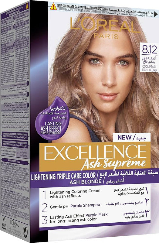 Loreal Excellence Cool Pearl 8.12