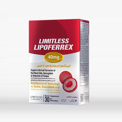 LIMITLESS LIPOFERREX 40 MG 30 TAB