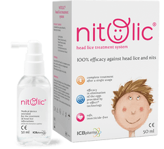 Nitolic head lice treatment system 50ml