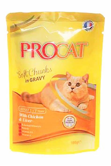 PROCAT POUCH CHICKEN 100G