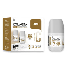 Kolagra whitening Roll on 2*1 promo pack 1+1 Oud 60ML