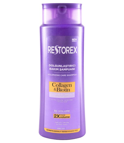 RESTOREX COLLAGEN&BIOTIN SHAMPOO 500ML