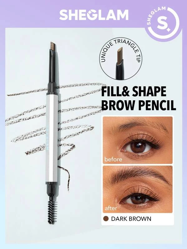 SHEGLAM BROW PENCIL(DARK BROWN)