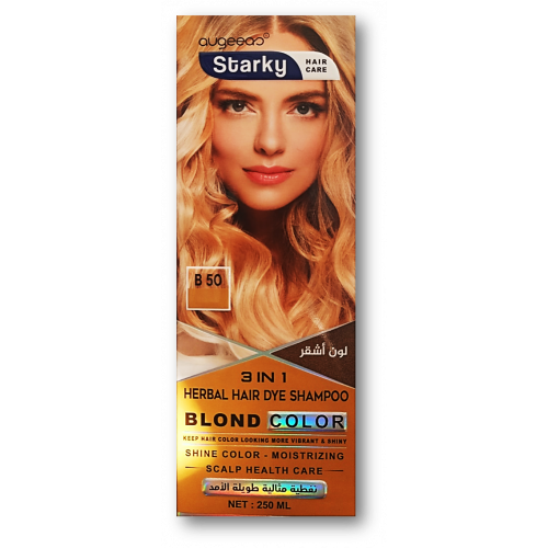 STARKY HERBAL HAIR DYE SHAMPOO BLOND B50