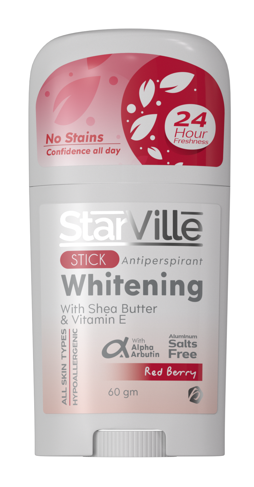 STARVILLE STICK WHITENING REDBERRY 60GM